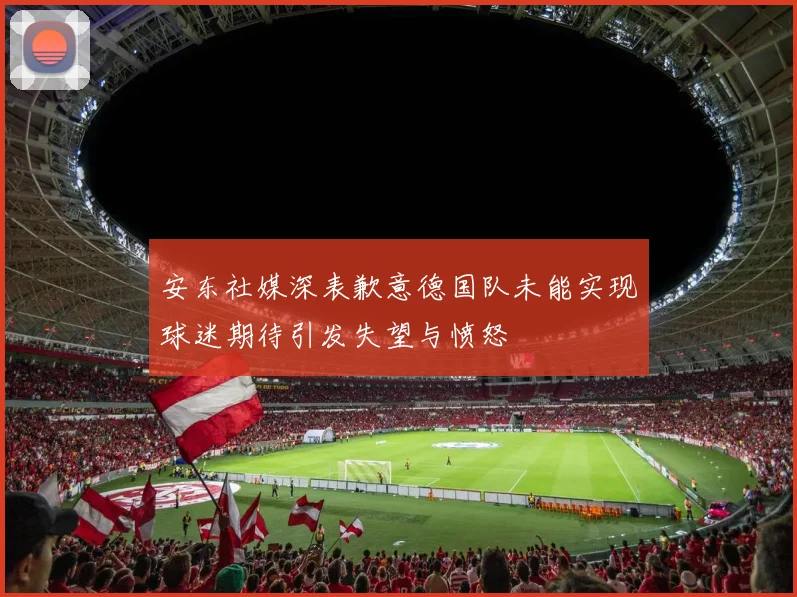 安东社媒深表歉意德国队未能实现球迷期待引发失望与愤怒